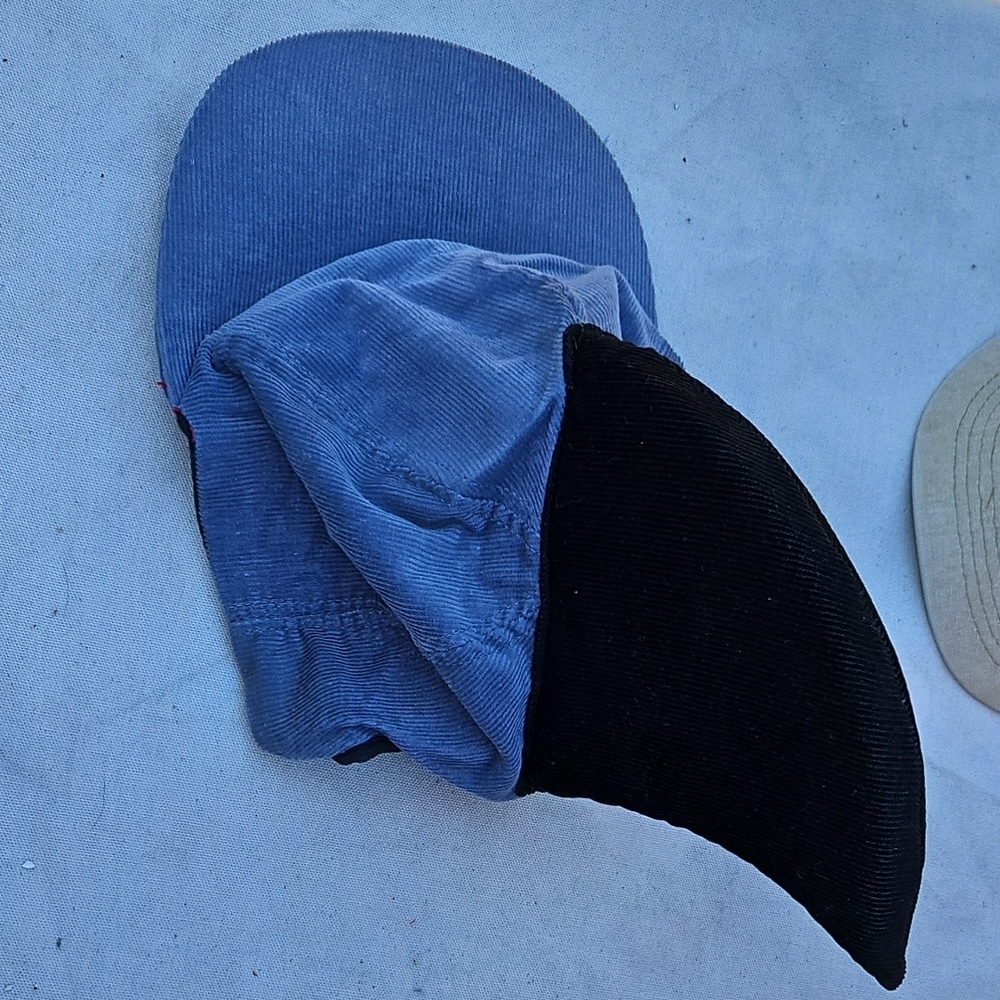 Men's Two-Tone Blue and Black Cap